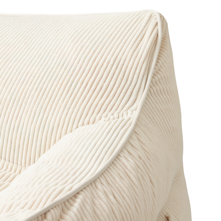 Pouf fauteuil enfant Velours Côtelé - 70x70 cm