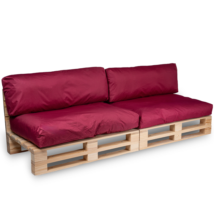 Waterdichte afneembare palletkussens - SET VAN 2