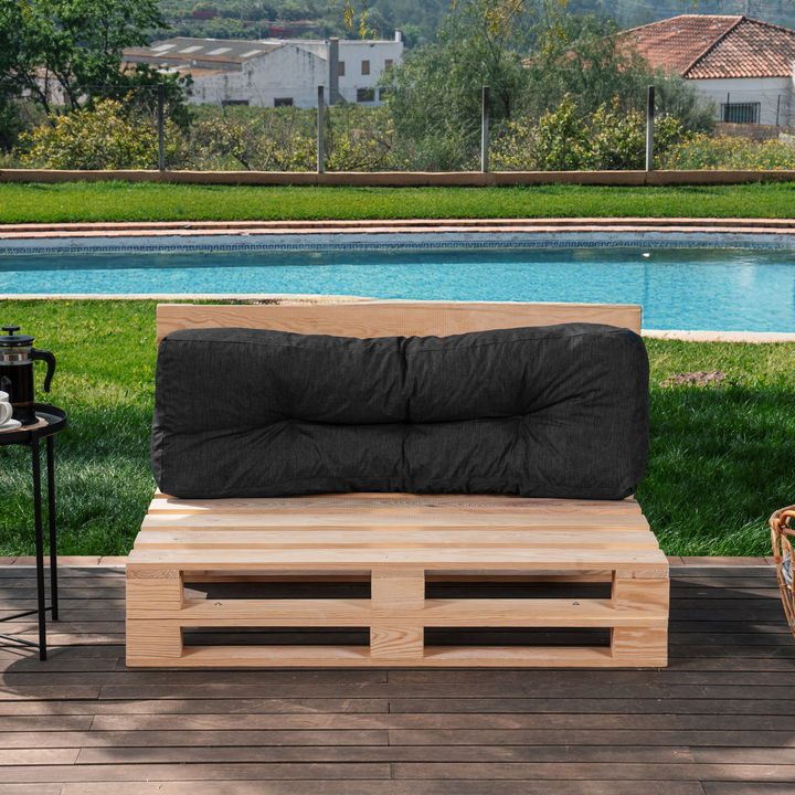 Alleen rugkussen voor pallet - 120x40x15 cm
