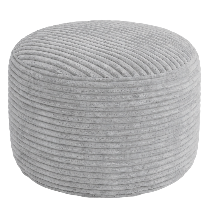Voetensteun met afneembare hoes van corduroy - 50 x 30 cm