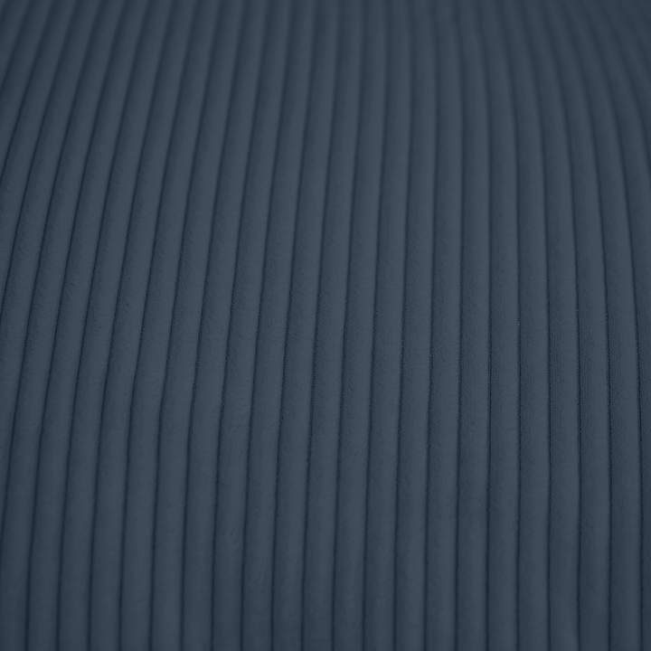 Poef van geribd fluweel met afneembare hoes - 140x180 cm