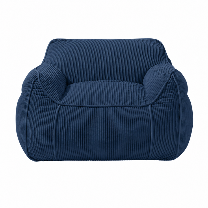Pouf fauteuil enfant Velours Côtelé - 70x70 cm