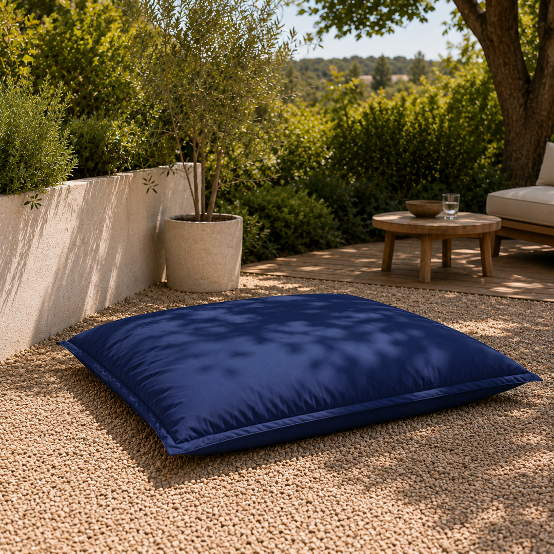 Waterafstotende Outdoor Poef Afneembare Hoes UV-bestendig - 120x160 Cm