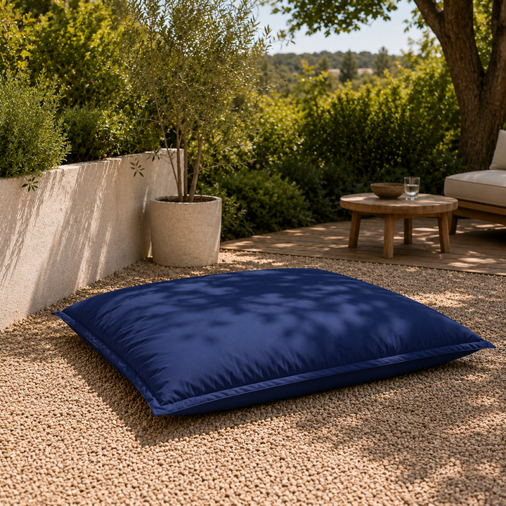 Waterafstotende Outdoor Poef Afneembare Hoes UV-bestendig - 120x160 Cm