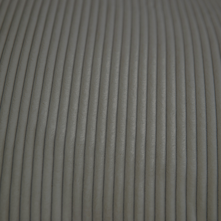 Poef van geribd fluweel met afneembare hoes - 140x180 cm