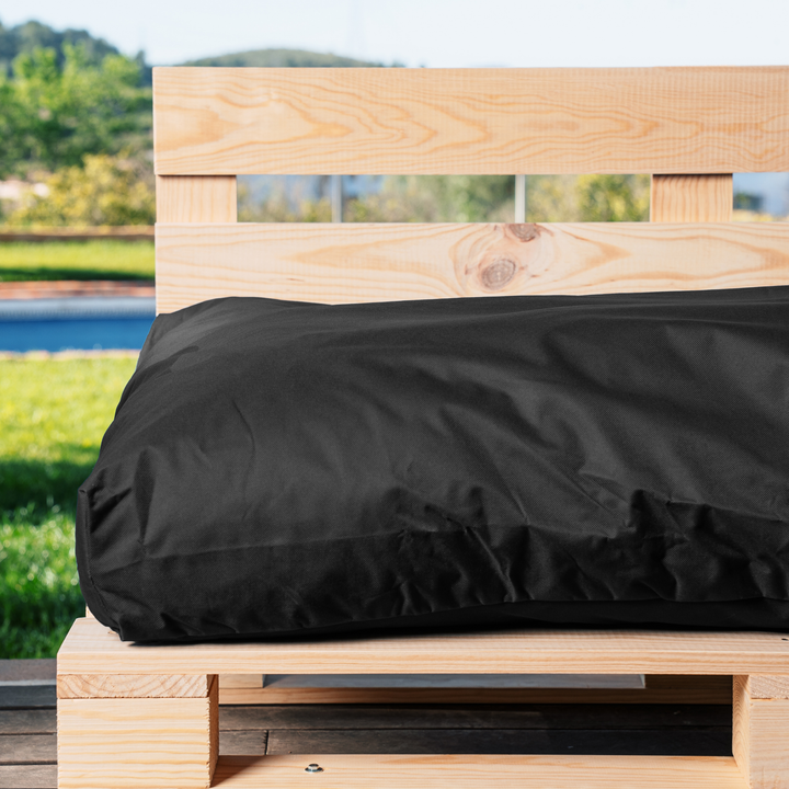 Waterafstotend palletkussen met afneembare hoes - Zitting 120x80 cm