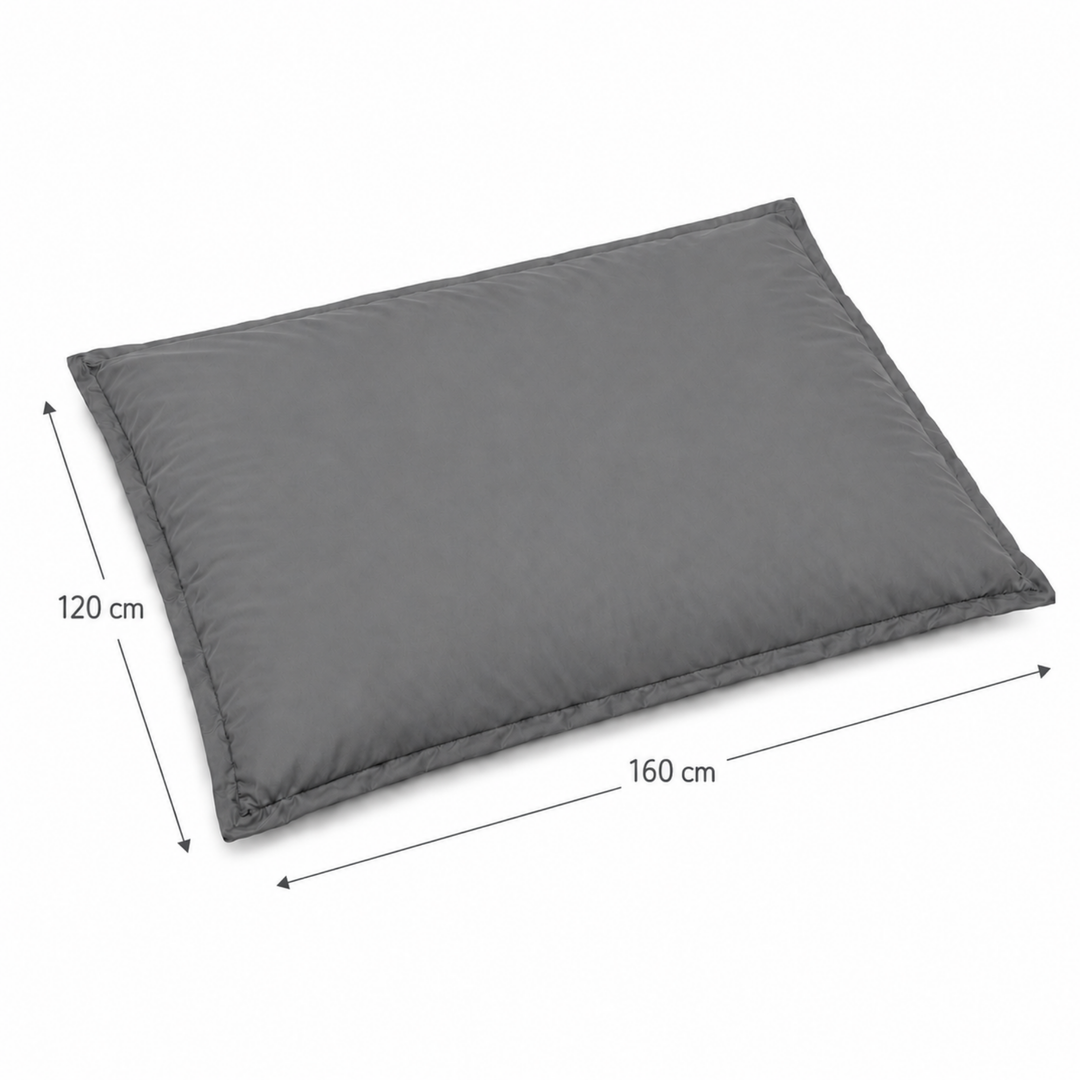 Waterafstotende Outdoor Poef Afneembare Hoes UV-bestendig - 120x160 Cm
