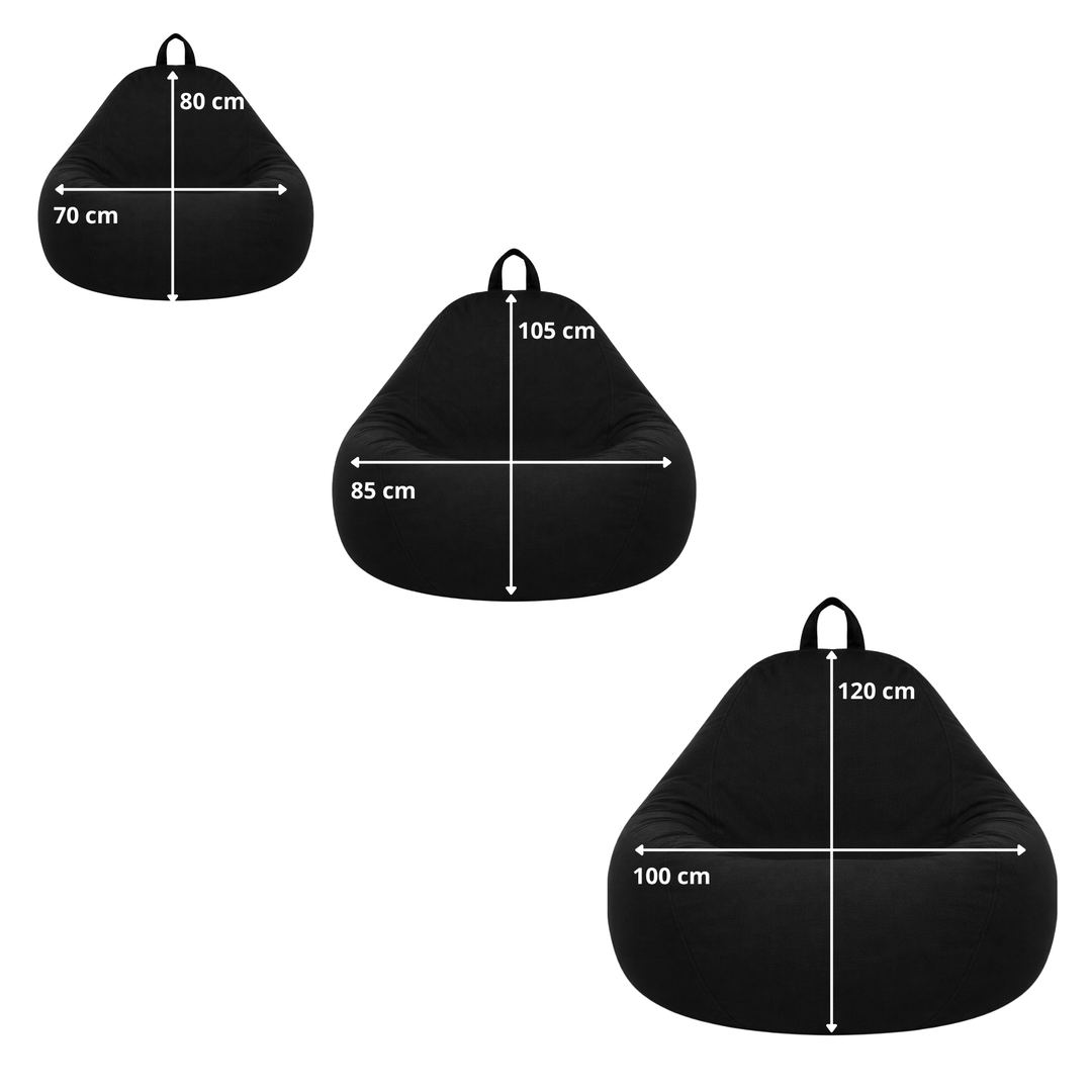 Zitzak Peer met afneembare hoes - 105x85 cm