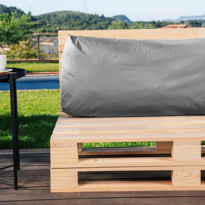 Waterdicht afritsbaar palletkussen - Rugleuning 120x40 cm