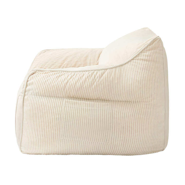 Pouf fauteuil enfant Velours Côtelé - 70x70 cm