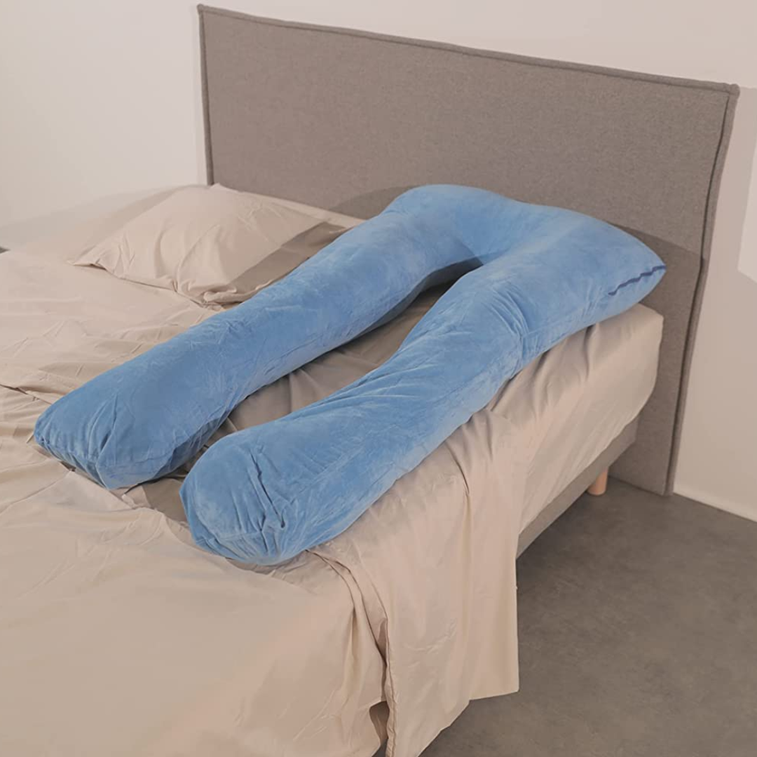 Zwangerschapskussen Fluweel - 140x80 Cm