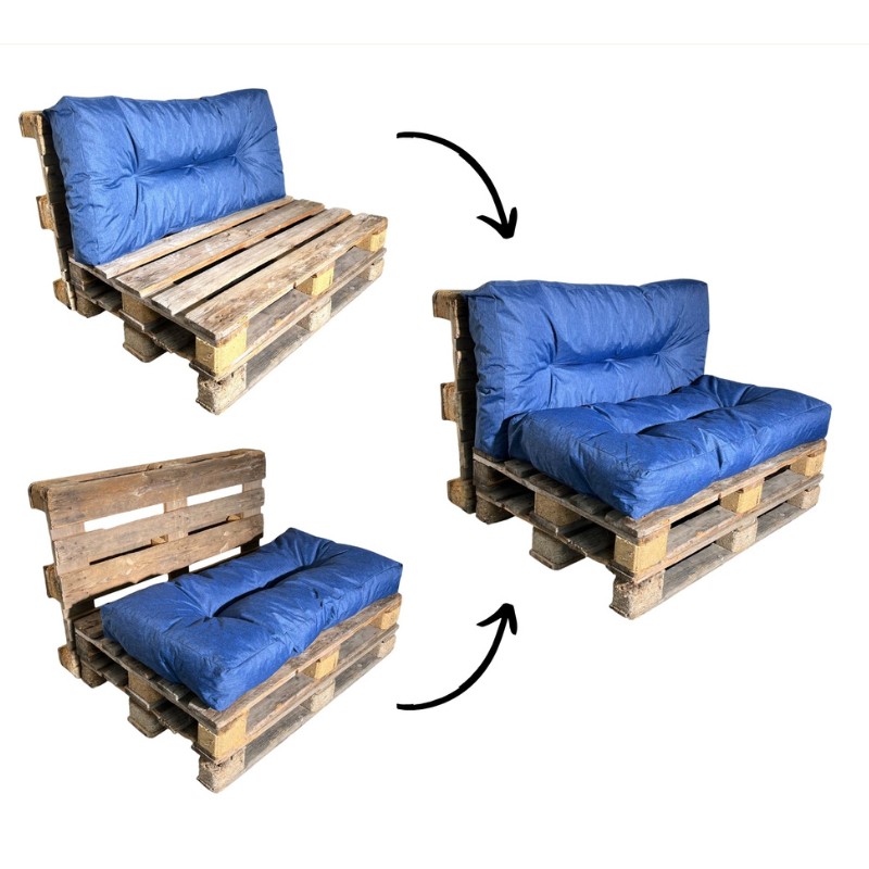 Palletkussen - 120x60 cm