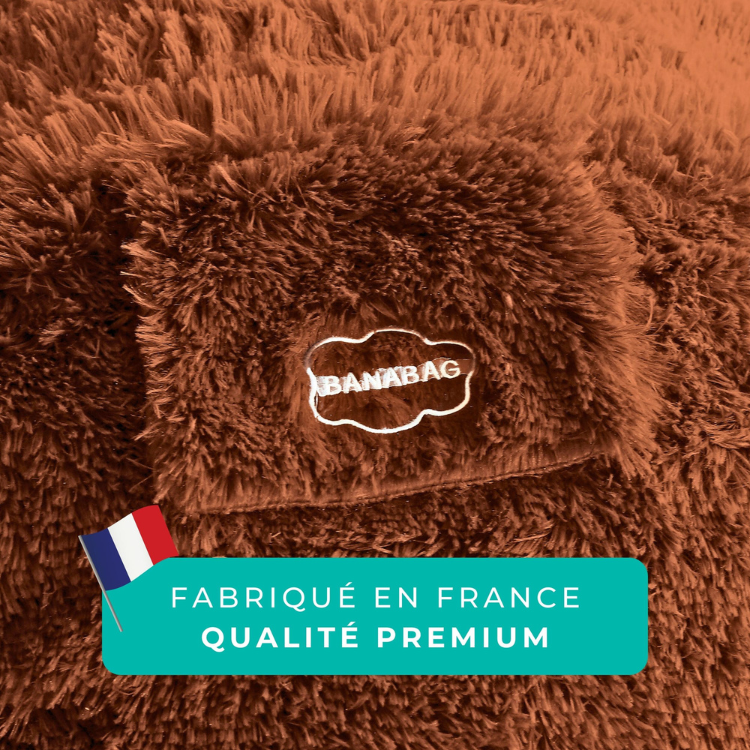 Housse Seule Pouf Géant Fourrure - 160 Cm - Banabag