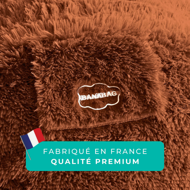 Housse Seule Pouf Géant Fourrure - 180 Cm - Banabag