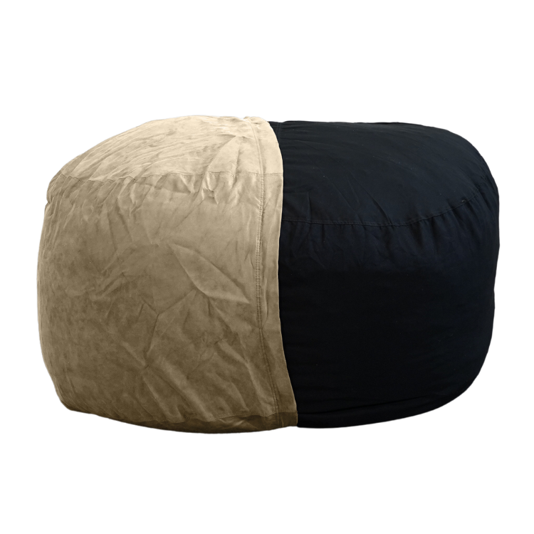 Housse Seule Pouf Géant Microsuède - 180 Cm - Banabag