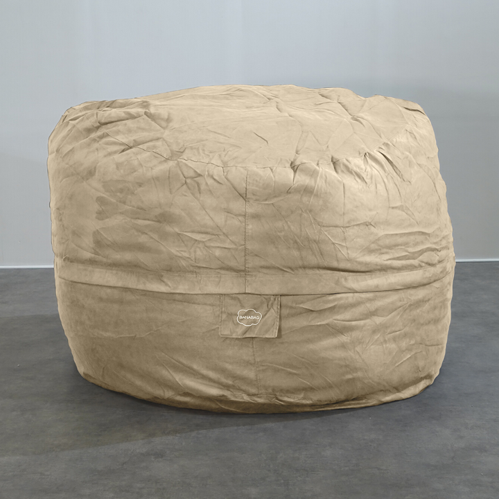 Housse Seule Pouf Géant Microsuède - 180 Cm - Banabag